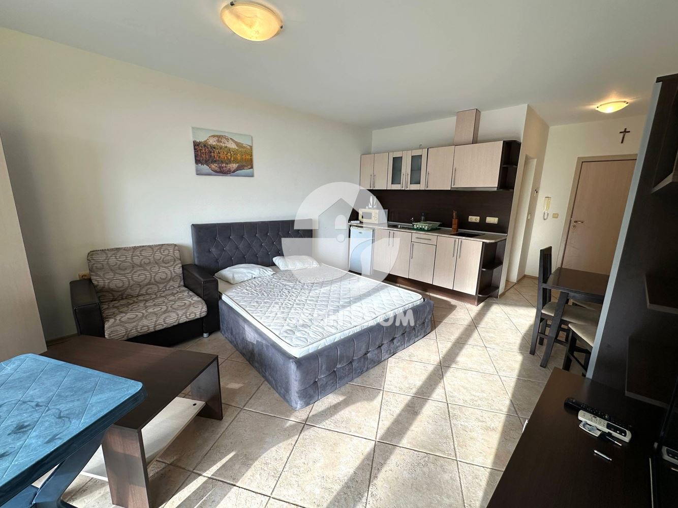 Едностаен апартамент в к-с „Мидия Фемили Резорт“, гр. Ахелой - 0