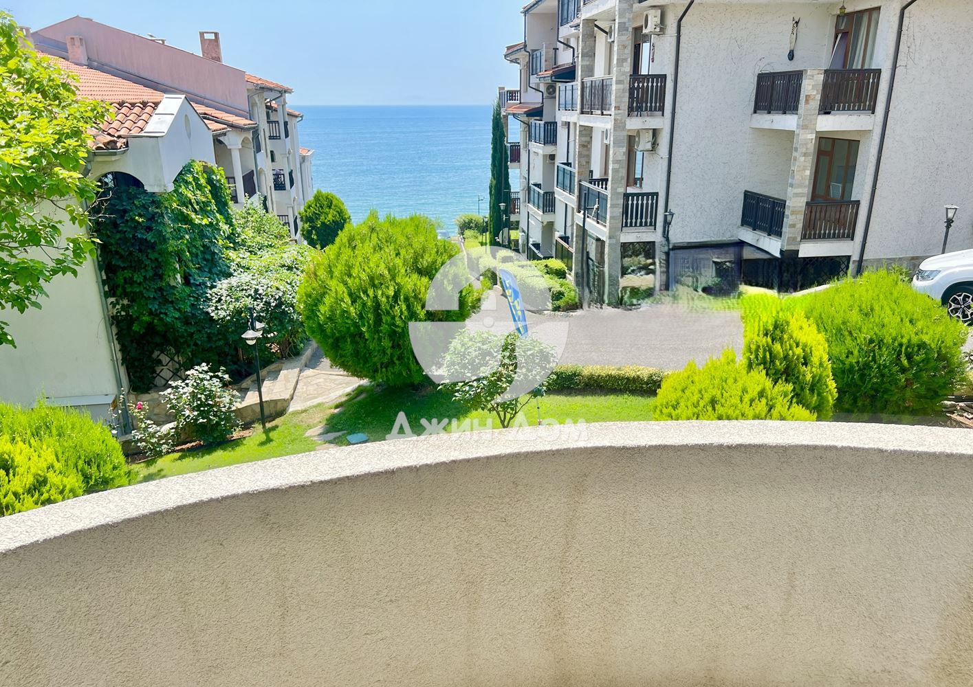 Двустаен апартамент с ПАНОРАМА МОРЕ в Сън Коуст Резорт, гр. Свети Влас - 0