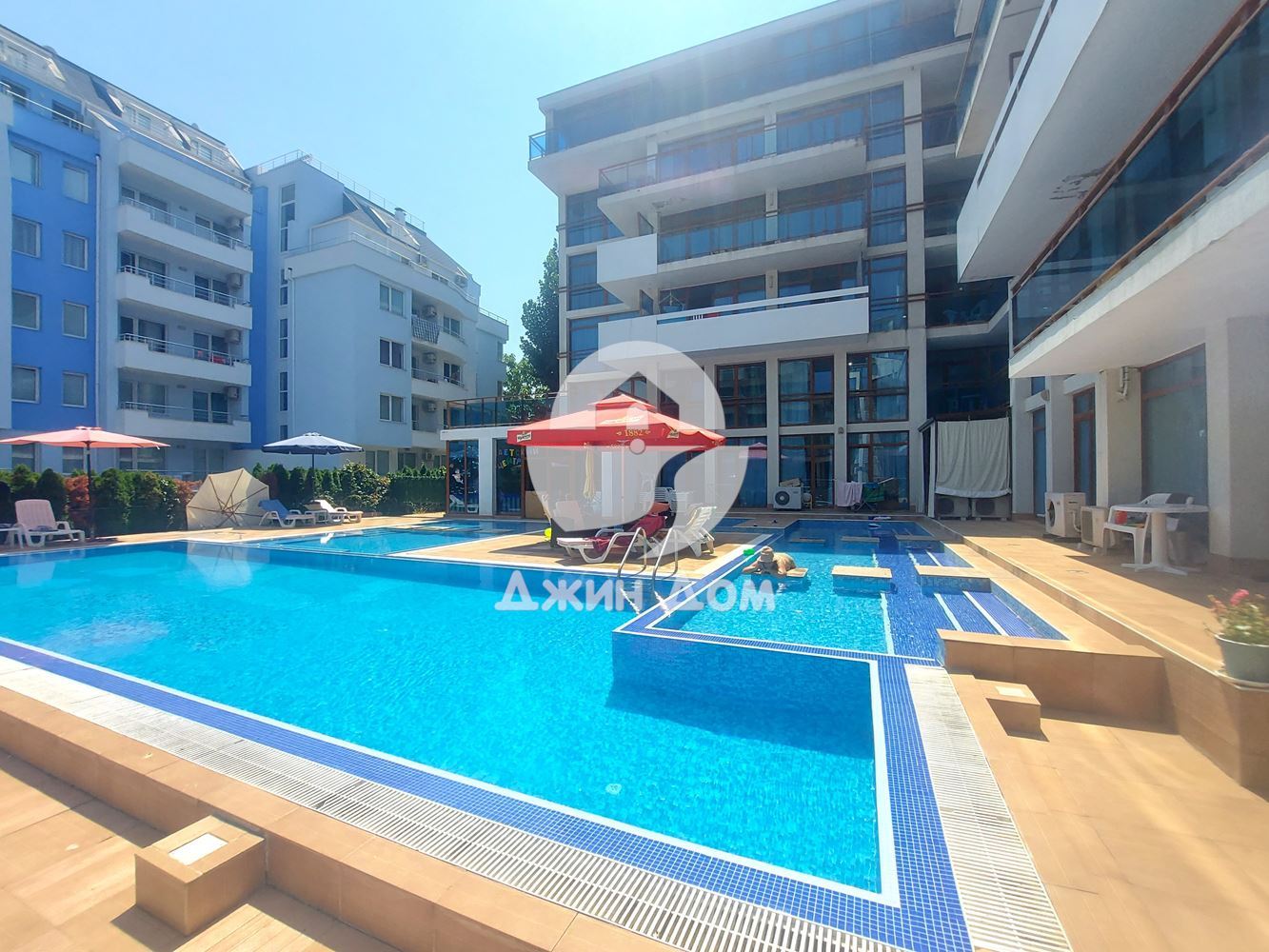 Просторен обзаведен двустаен апартамент в „Вила Итта“, Слънчев бряг - 0