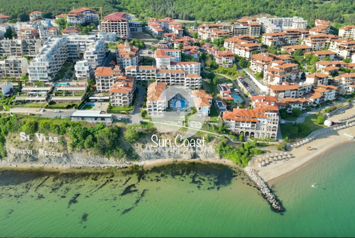 Двустаен апартамент с ПАНОРАМА МОРЕ в Сън Коуст Резорт, гр. Свети Влас - 0