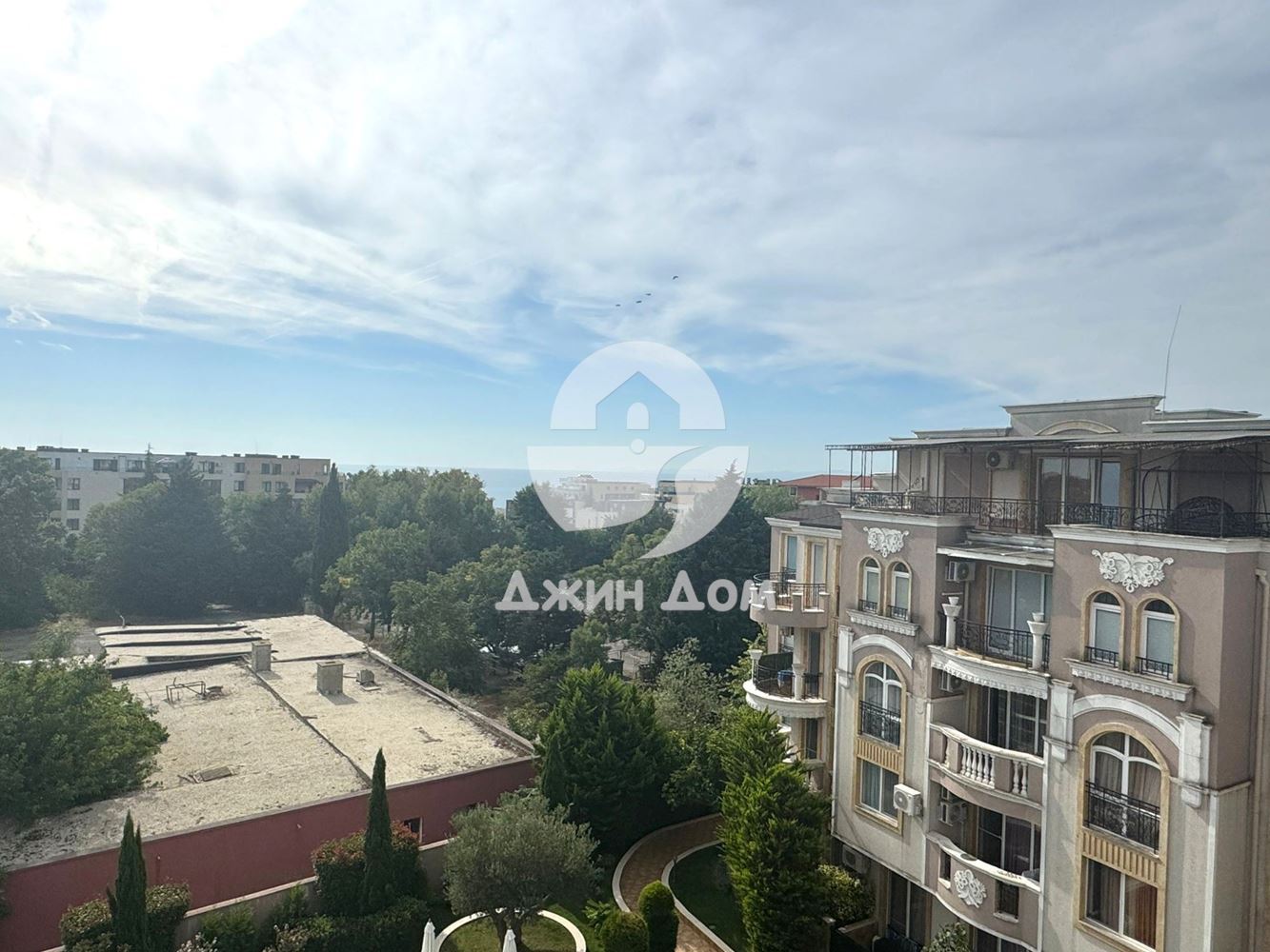 Тристаен апартамент с ГЛЕДКА МОРЕ в к-с „Мелия 9“, с. Равда - 0