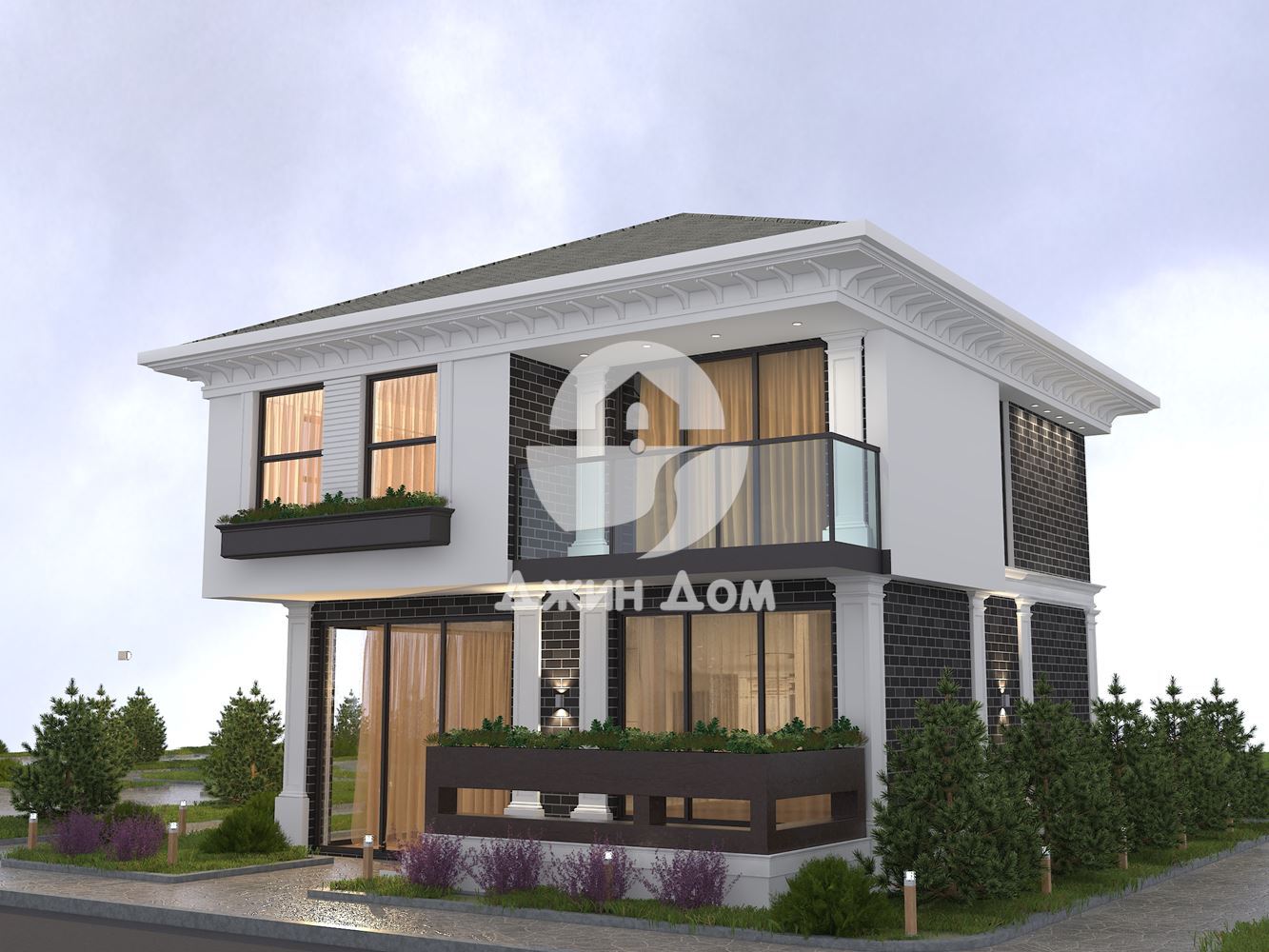 Двуетажха къща с ГЛЕДКА МОРЕ в к-с „Сохо Вилидж“, с. Кошарица - 0