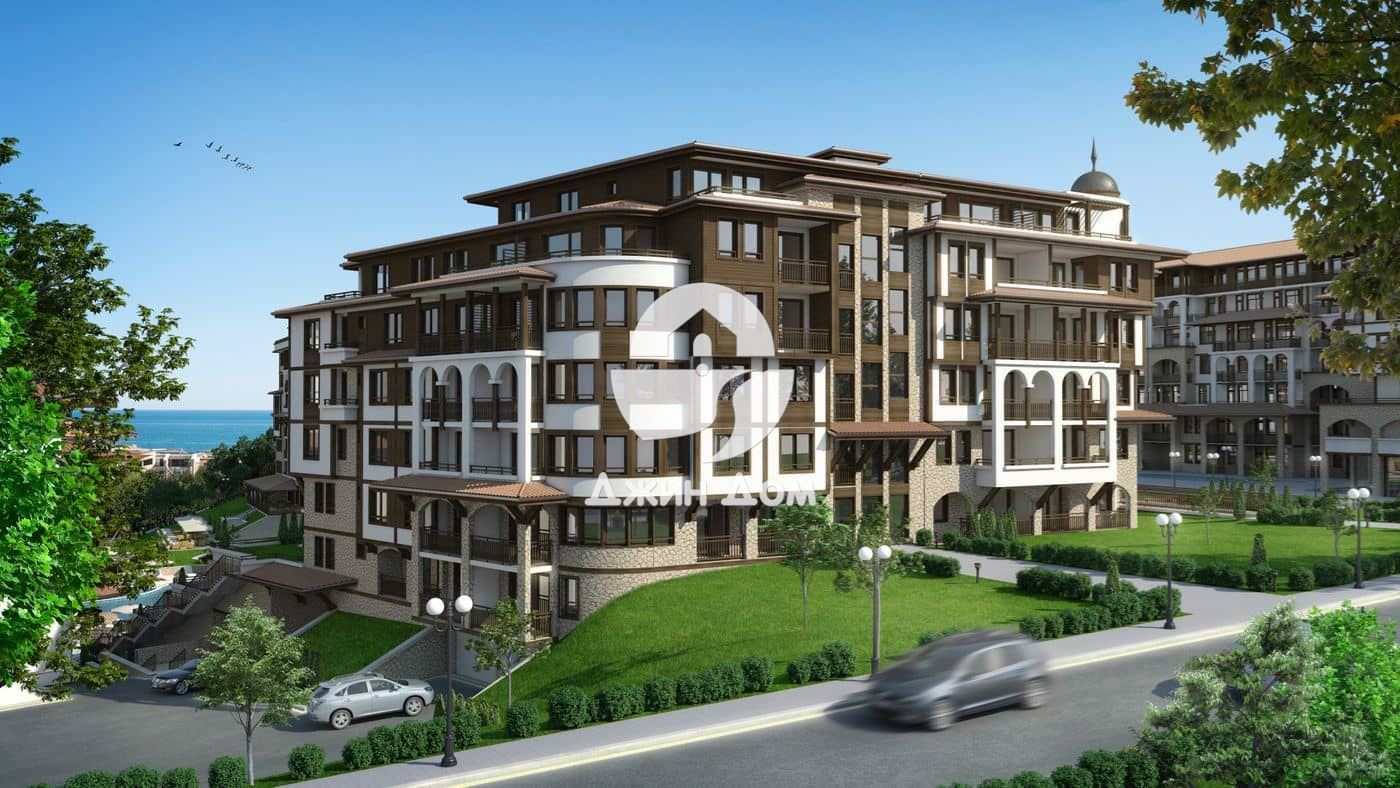 Четиристайни апартаменти с ГЛЕДКА МОРЕ в к-с Етъра 4, гр. Свети Влас - 0