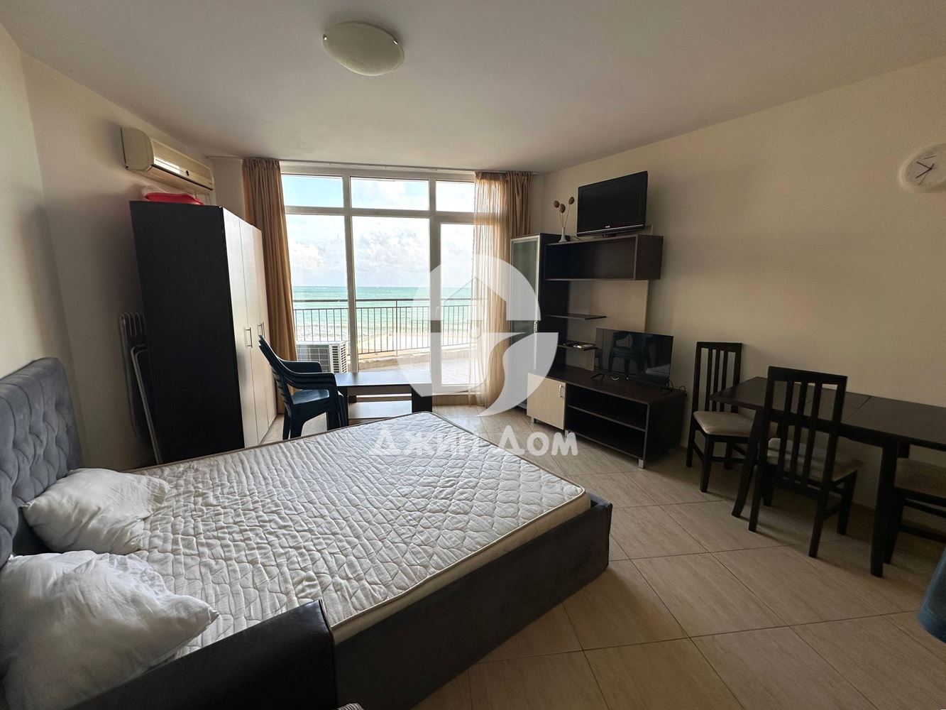 Едностаен апартамент с ПАНОРАМА МОРЕ в к-с „Мидия“, гр. Ахелой - 0