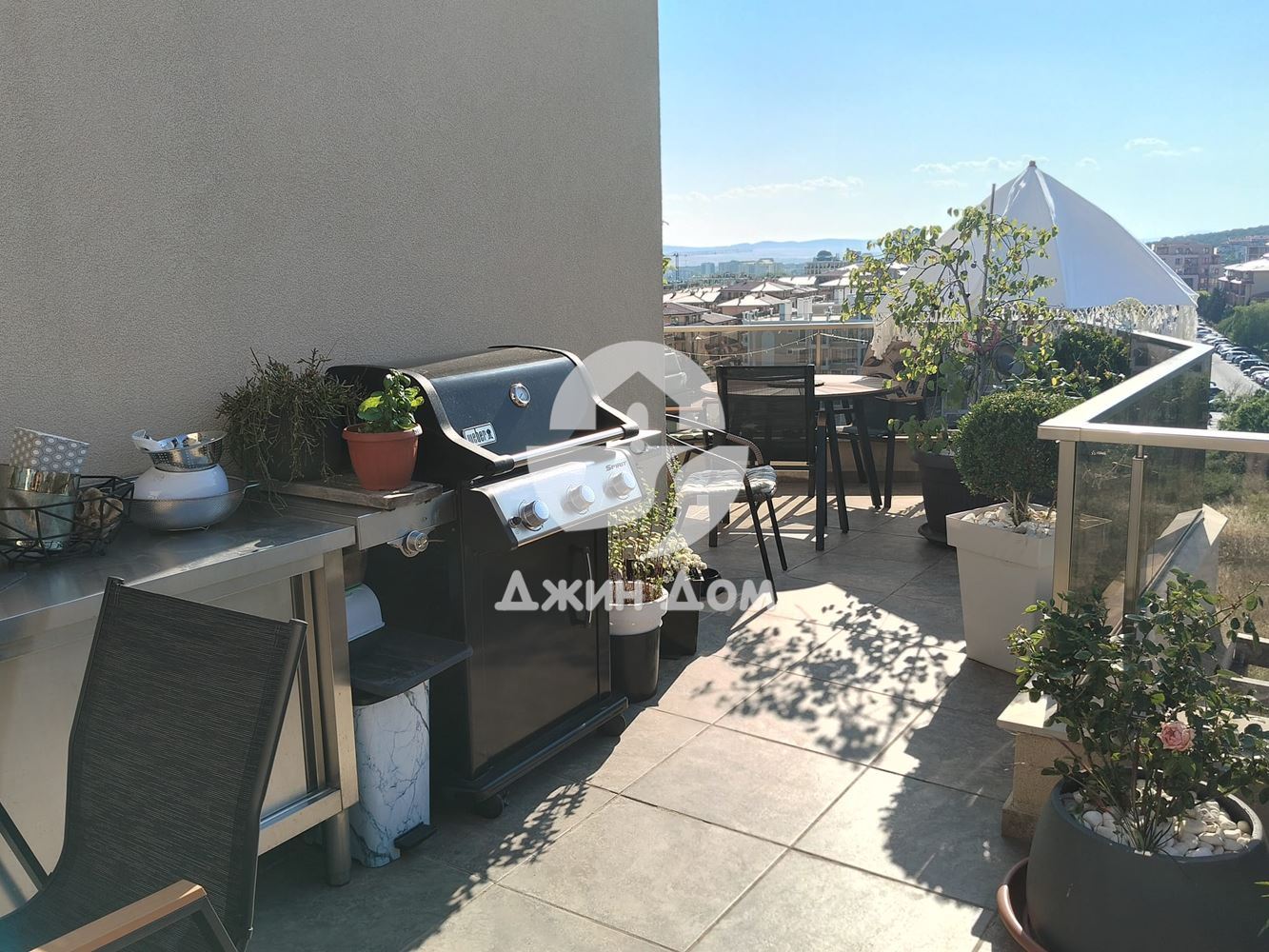 Тристаен апартамент с ГЛЕДКА МОРЕ в к-с „Милениум 2“, гр. Свети Влас - 0