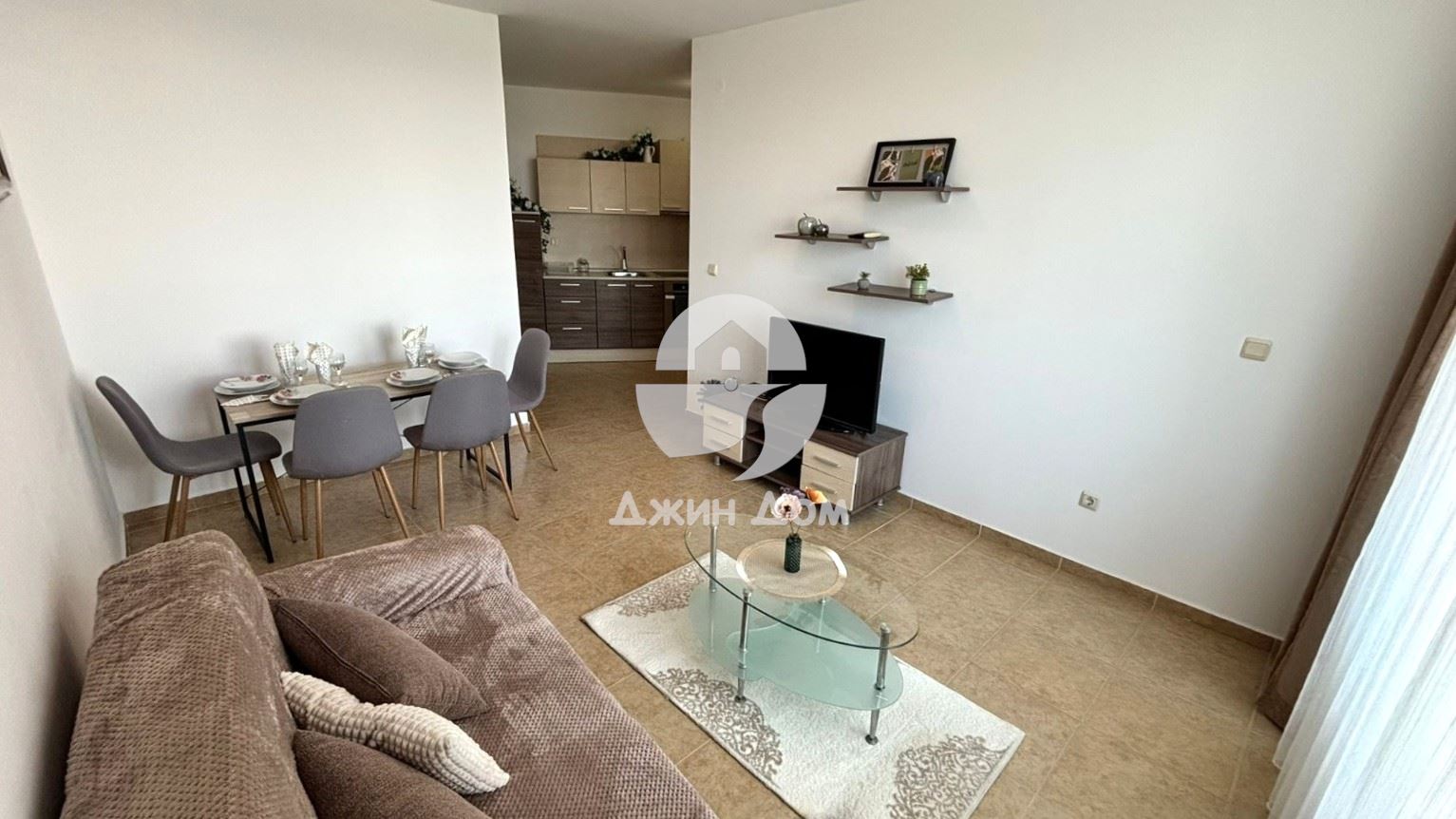 Двустаен апартамент с ГЛЕДКА МОРЕ в к-с „Коста Калма“, гр. Ахелой - 0