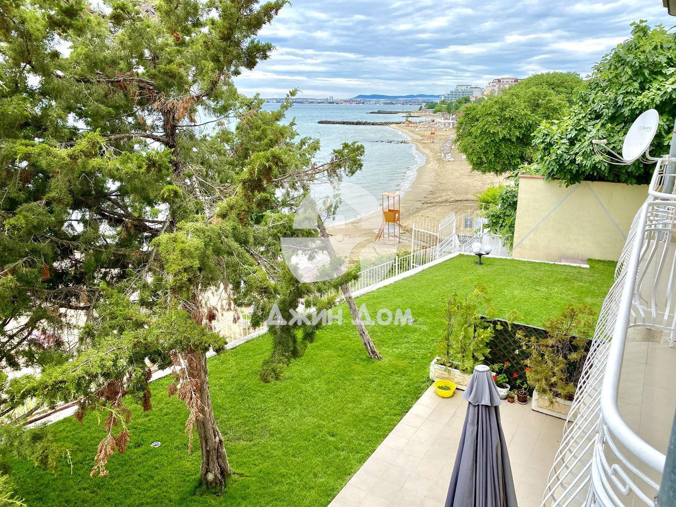 Двустаен апартамент с ПАНОРАМА МОРЕ в к-с Сън Палас, гр. Свети Влас - 0