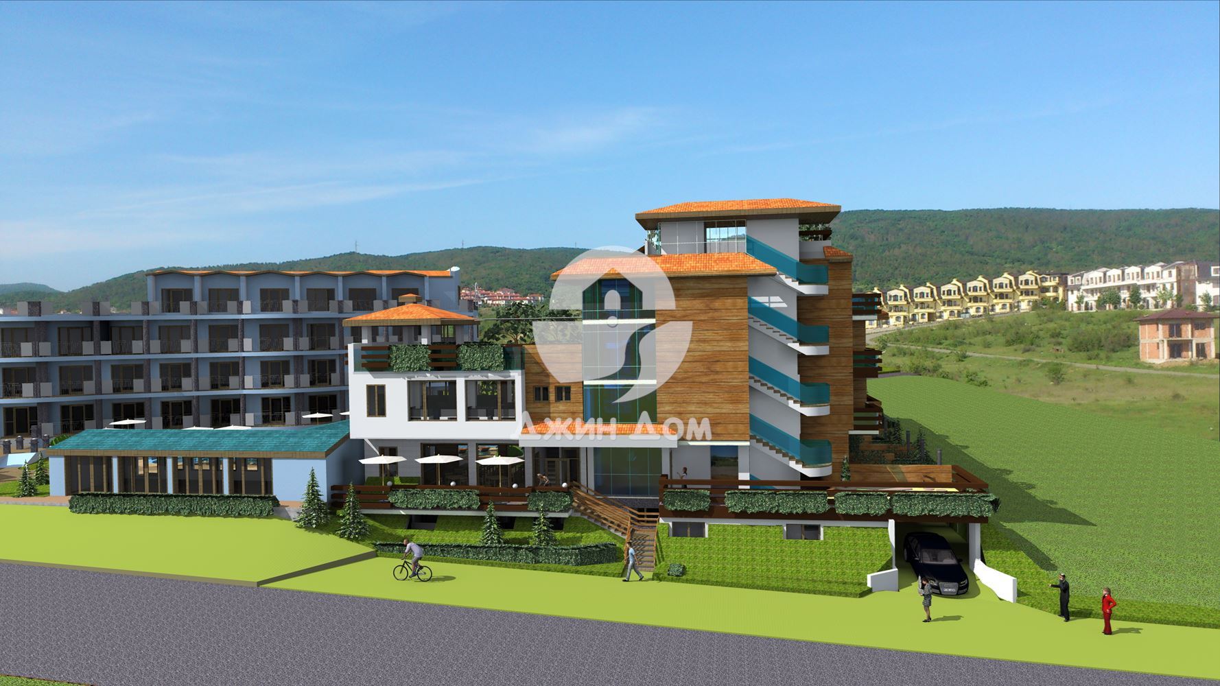 Просторни двустайни апартаменти с ПАНОРАМА МОРЕ в к-с „Рио 2“,Кошарица - 0