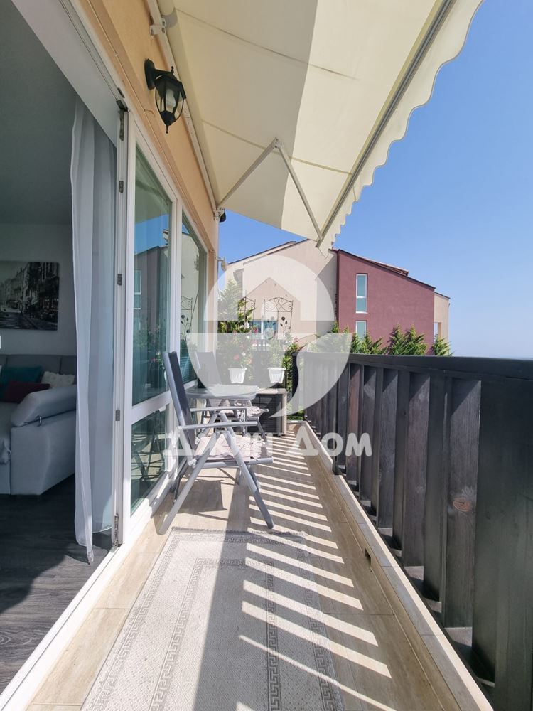 Двустаен апартамент с ГЛЕДКА МОРЕ в к-с Шато Панорама, с. Кошарица - 0