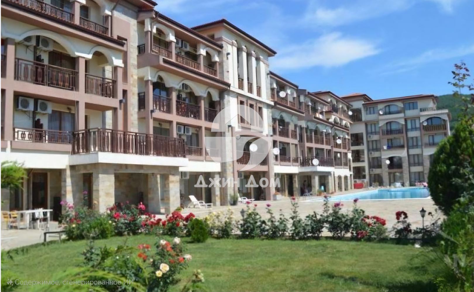 Двустаен апартамент в к-с Панорама Бей 1, гр. Свети Влас - 0