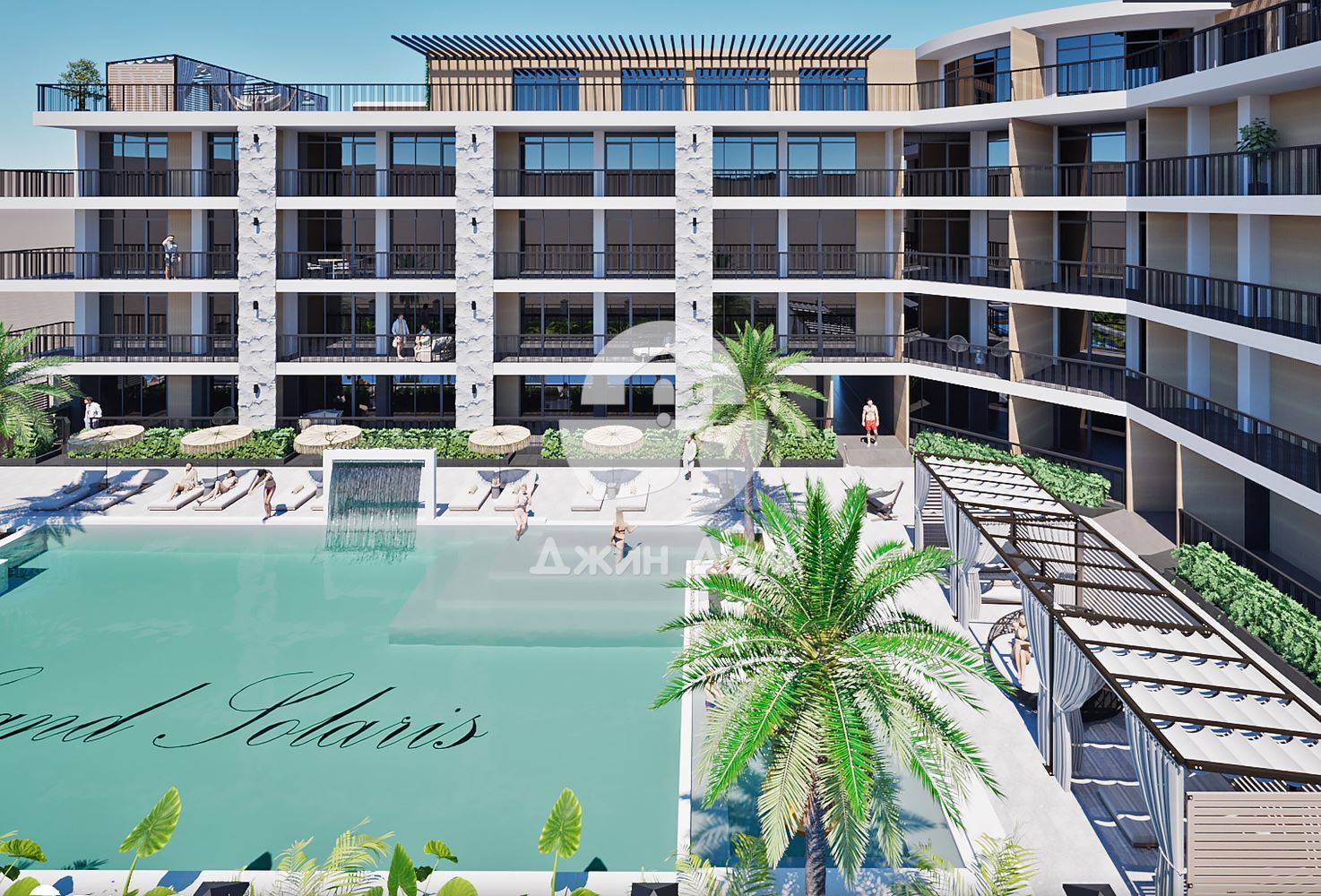 Просторни двустайни апартаменти в к-с Гранд Соларис, Слънчев бряг - 0