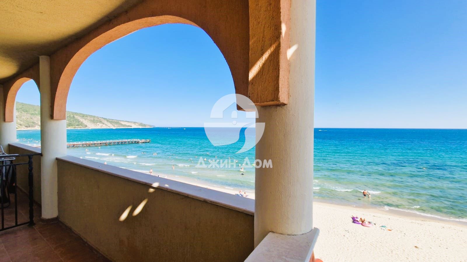 Двустаен апартамент с ПАНОРАМА МОРЕ в к-с Атриум Бийч, к.к. Елените - 0