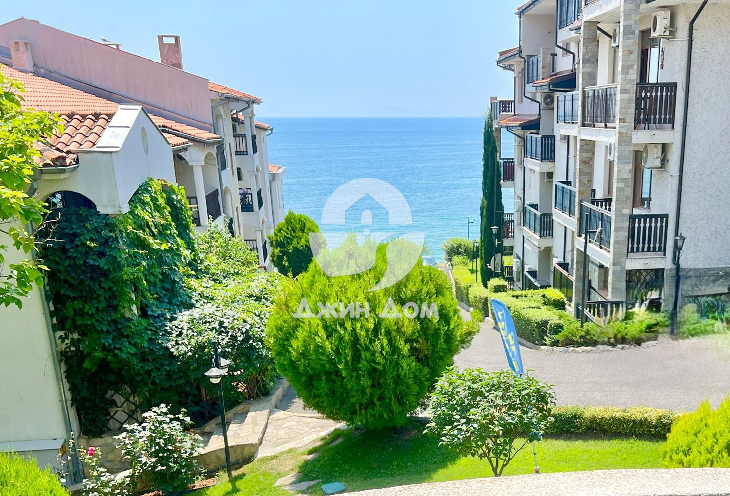 Двустаен апартамент с ПАНОРАМА МОРЕ в Сън Коуст Резорт, гр. Свети Влас - 0