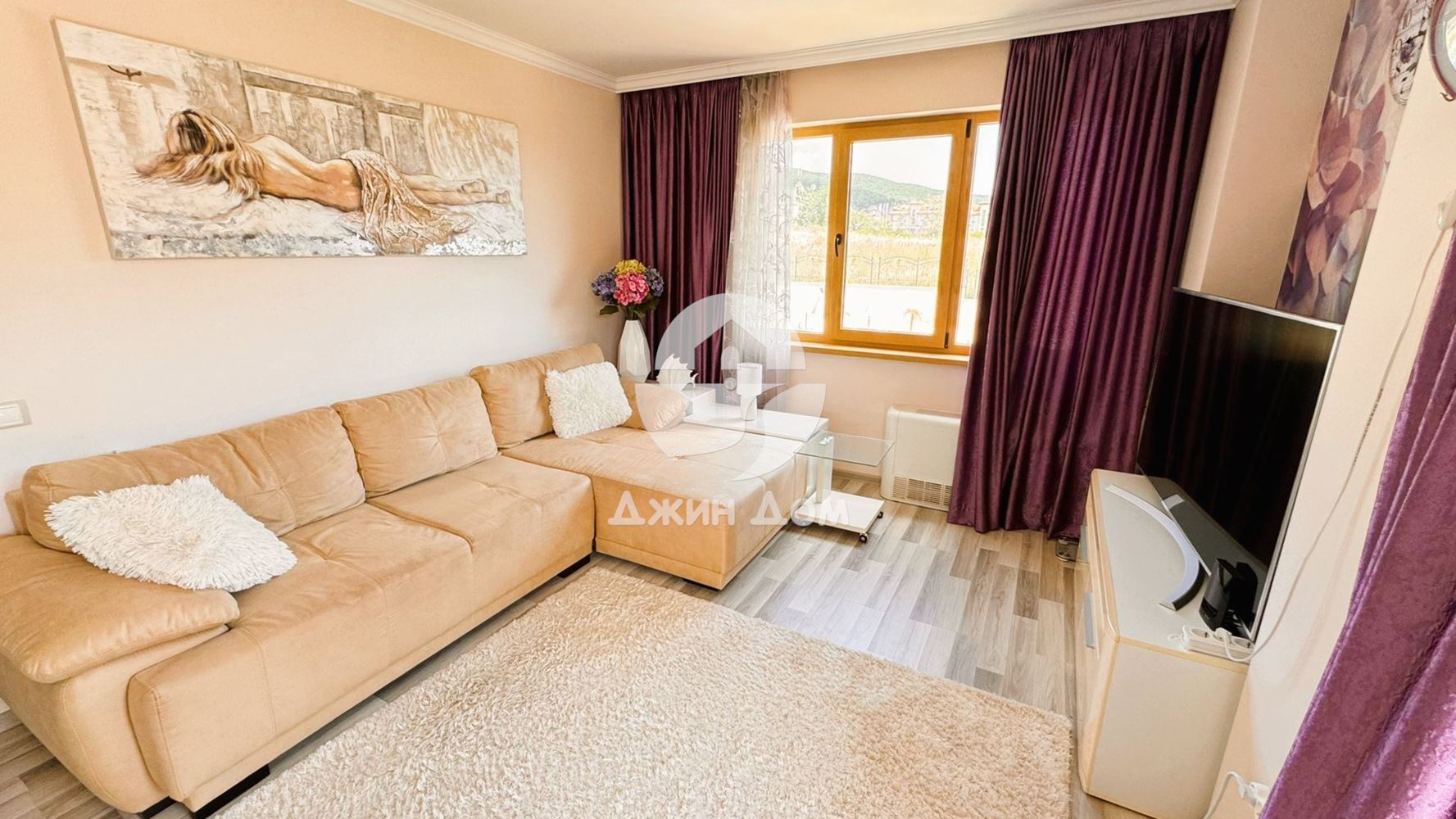 Стилен апартамент с ГЛЕДКА ПЛАНИНА в к-с Вила Флоренция, гр. Свети Влас - 0