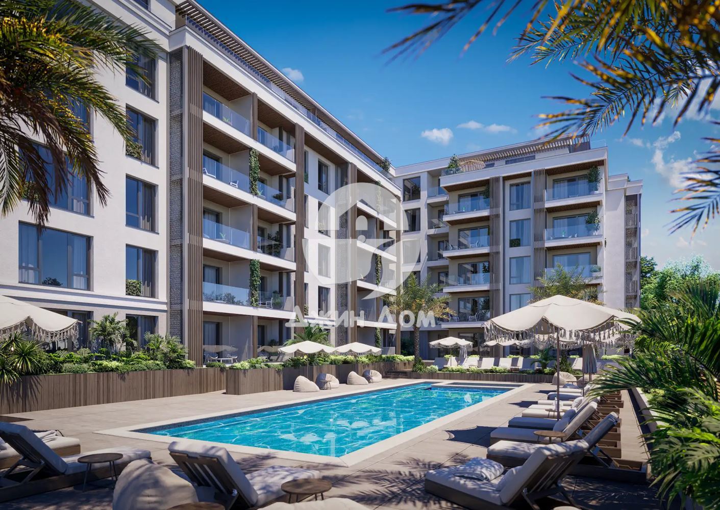 Двустайни апартаменти в к-с „Парадайз Резиденс“, гр. Несебър - 0