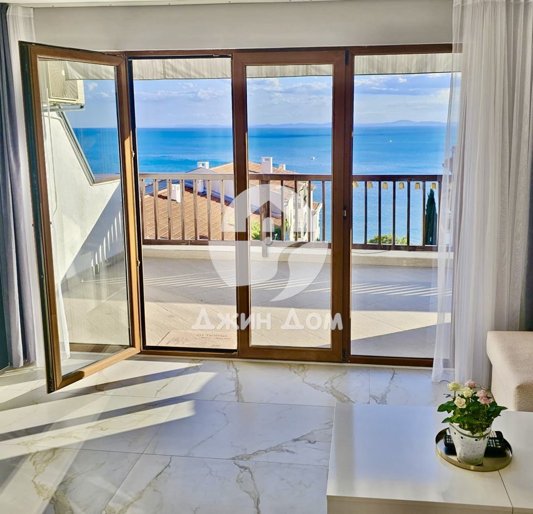 Тристаен апартамент с ПАНОРАМА МОРЕ в Сън Коуст Резорт, гр. Свети Влас - 0