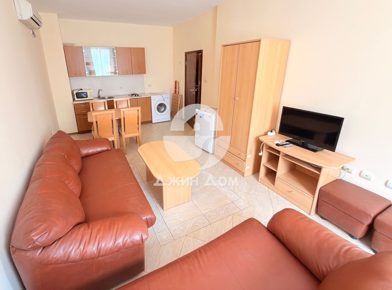 Обзаведен двустаен апартамент в к-с Съни Сий Палас, к.к. Слънчев бряг - 0