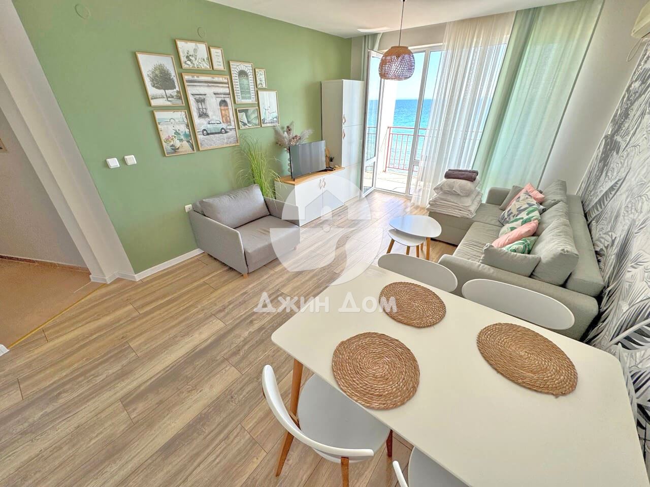 Двустаен апартамент с ПАНОРАМА МОРЕ в Привилидж Форт Нокс, к.к.Елените - 0