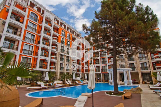 Стилен тристаен апартамент в к-с „Хармони Палас“, к.к. Слънчев бряг - 0