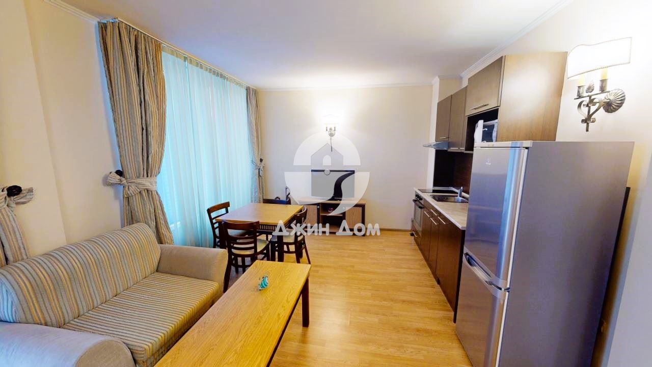 Двустаен апартамент с ПАНОРАМА МОРЕ в к-с Атриум Бийч, Елените - 0