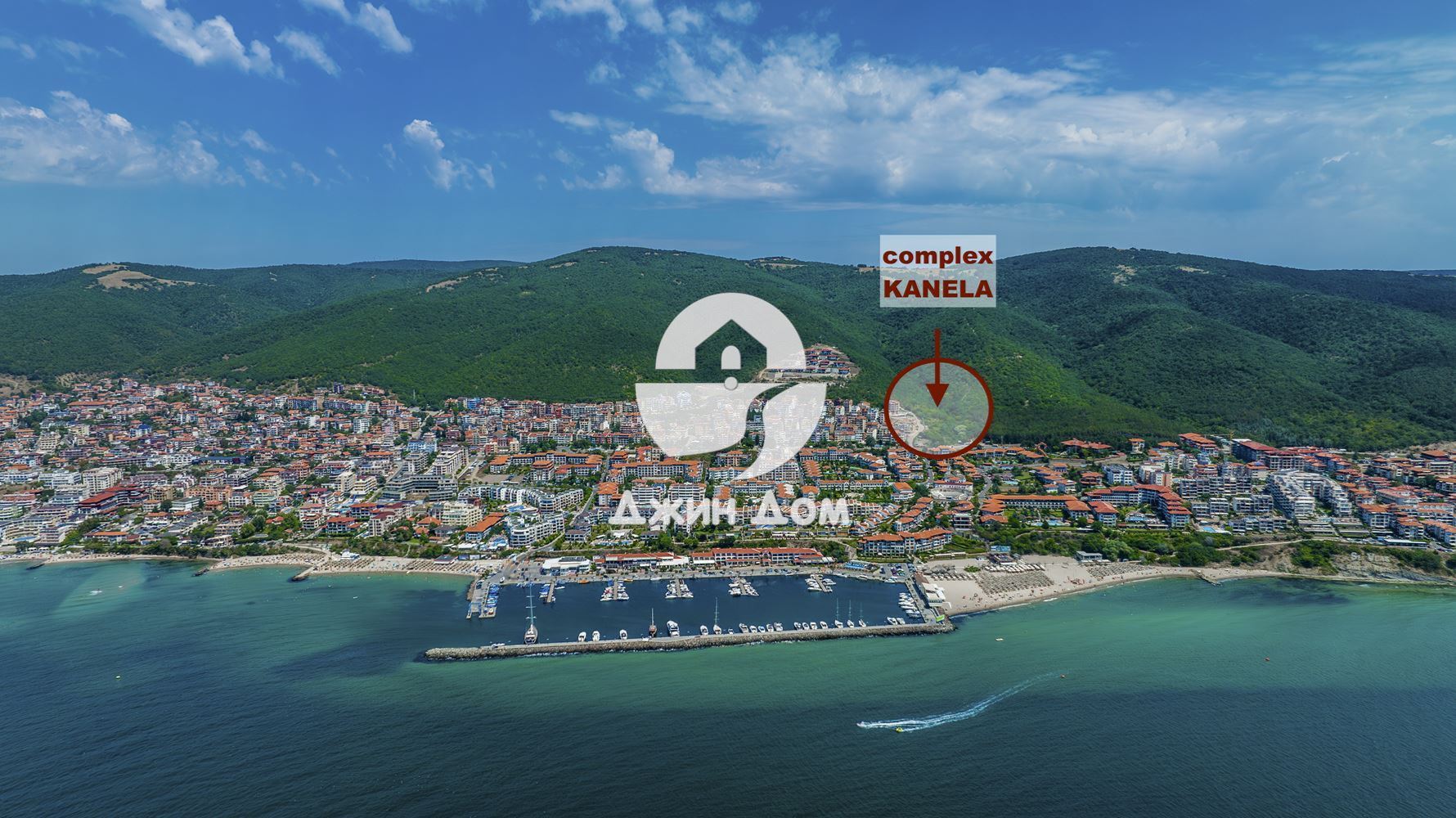 Апартаменти с ГЛЕДКА МОРЕ в к-с „Канела“, селище „Венид Еко Вилидж“ - 0