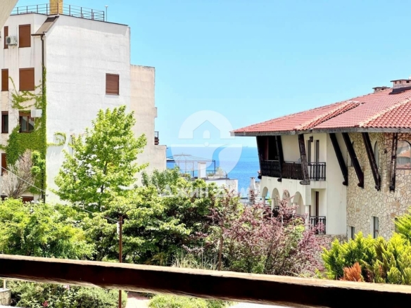 Тристаен апартамент с ГЛЕДКА МОРЕ в к-с „Мери Мар“, гр. Свети Влас - 0