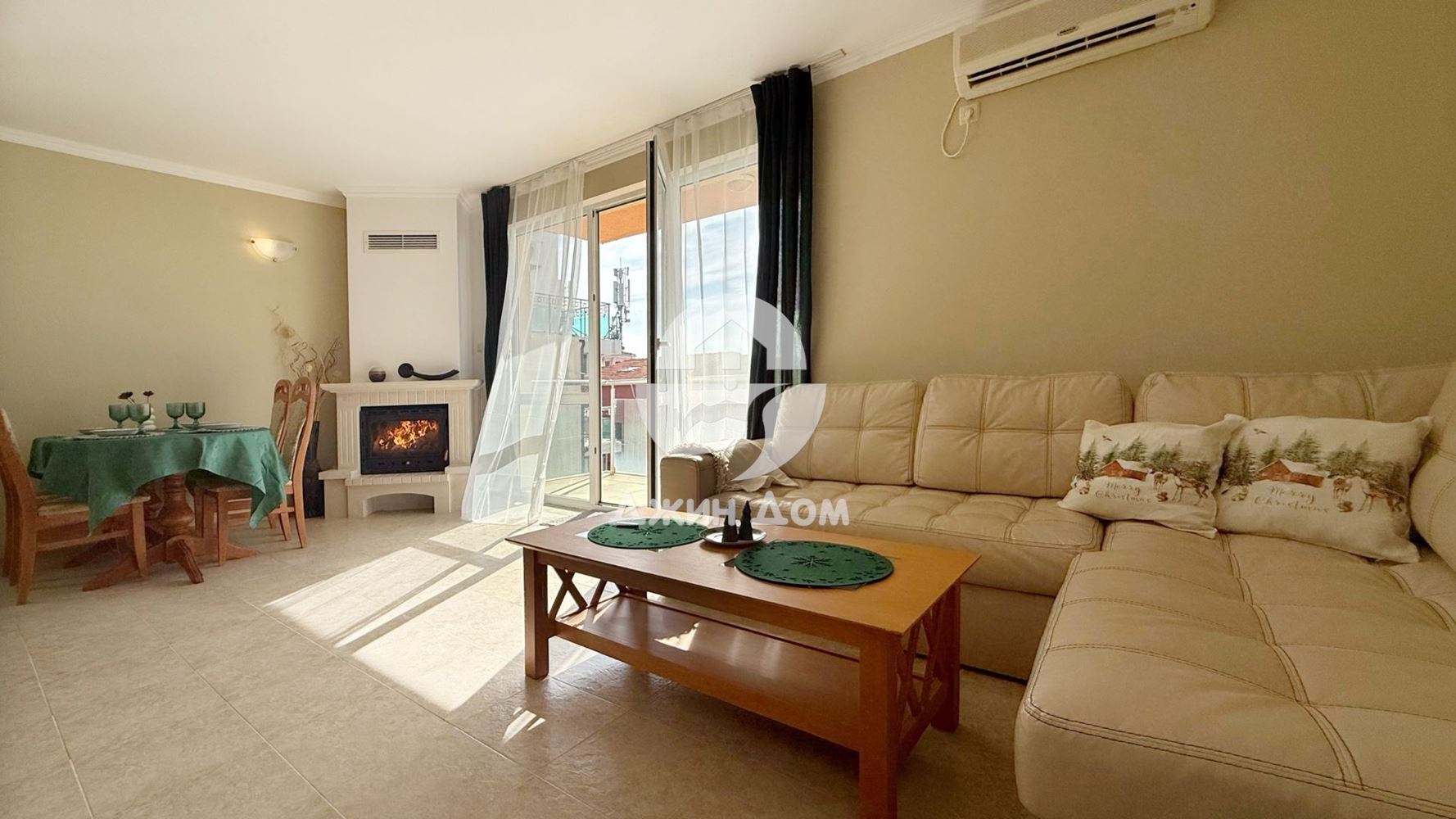 Тристаен апартамент с ГЛЕДКА МОРЕ в к-с „Виста Резиденс“, гр. Свети Влас - 0