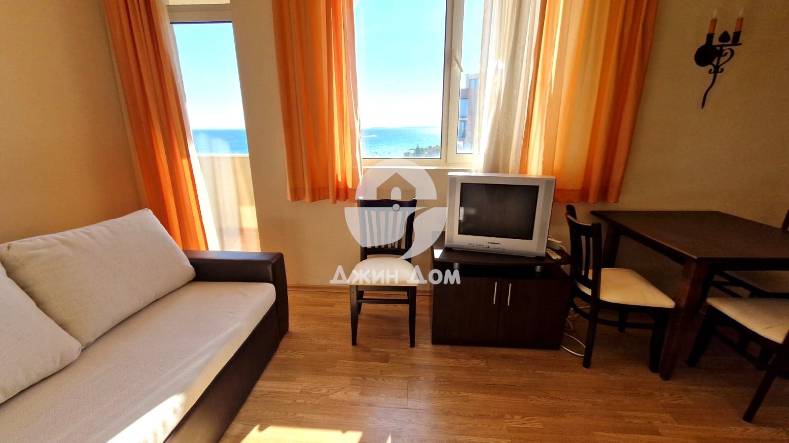 Двустаен апартамент с ПАНОРАМА МОРЕ в к-с Атриум Бийч, к.к. Елените - 0