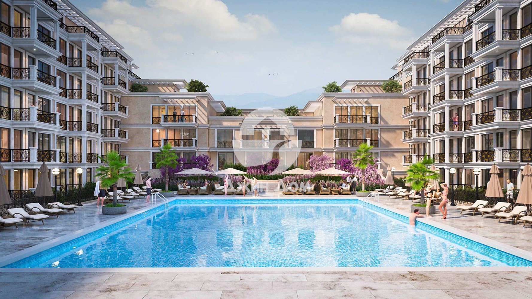 Двустаен апартамент в к-с „Емпериум“, гр. Свети Влас - 0