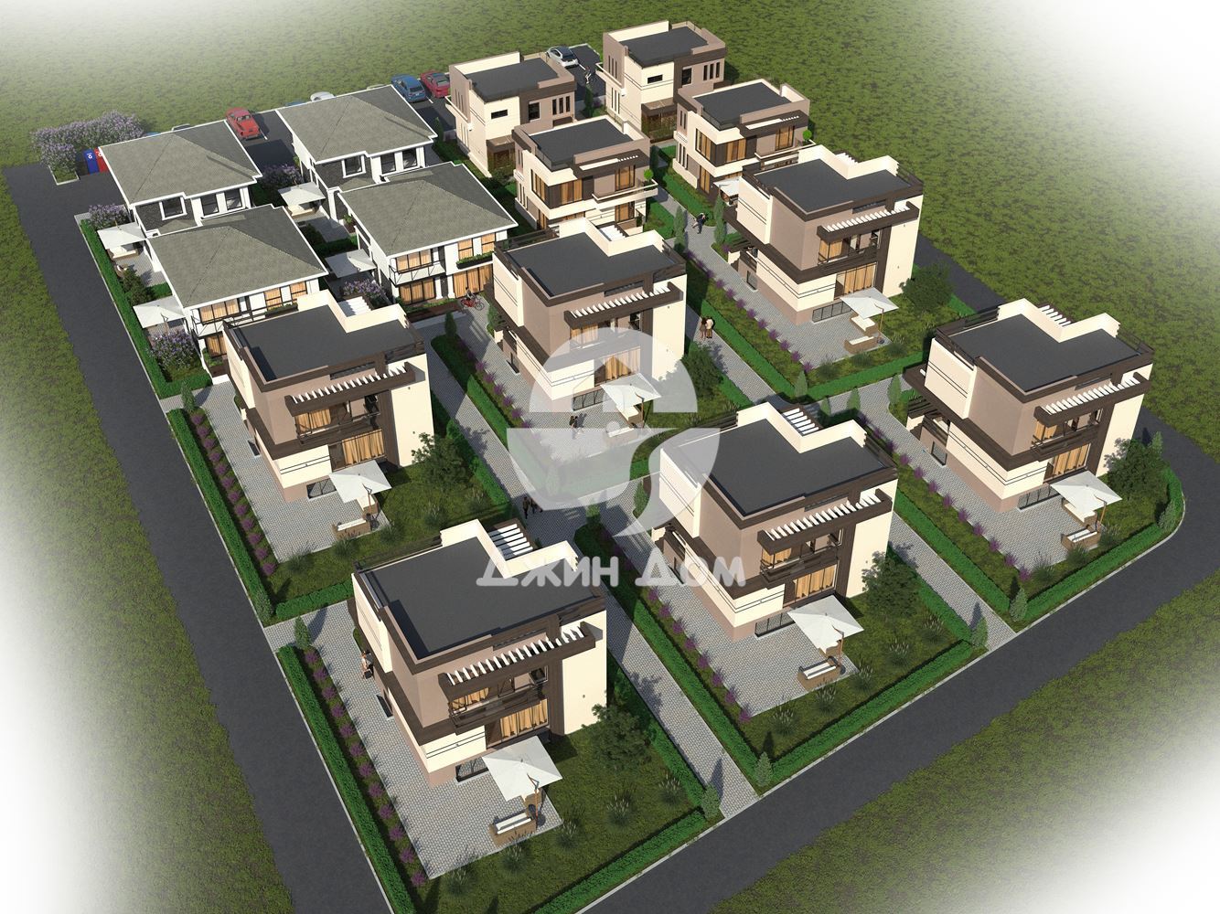 Двуетажха къща с ГЛЕДКА МОРЕ в к-с „Сохо Вилидж“, с. Кошарица - 0