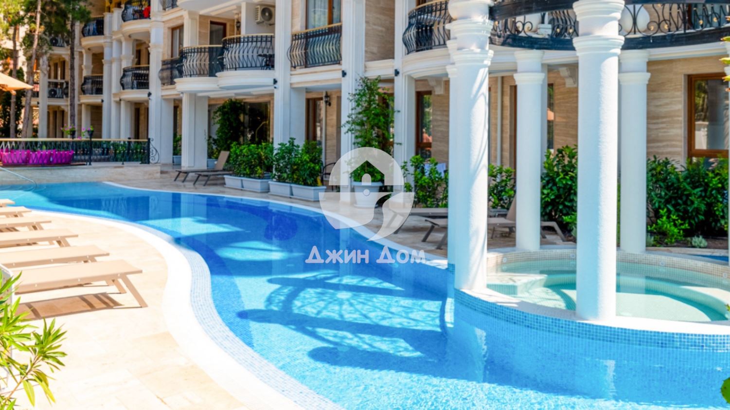 Луксозен двустаен апартамент в к-с Хармони Дрийм Парк, Слънчев бряг - 0