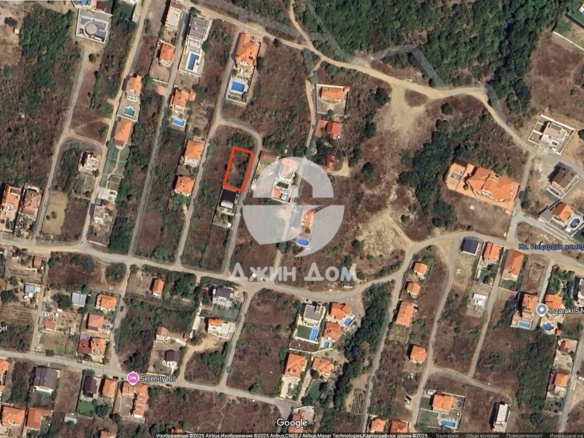 Урегулиран парцел с ГЛЕДКА МОРЕ в м. Инцараки, гр. Свети Влас - 0