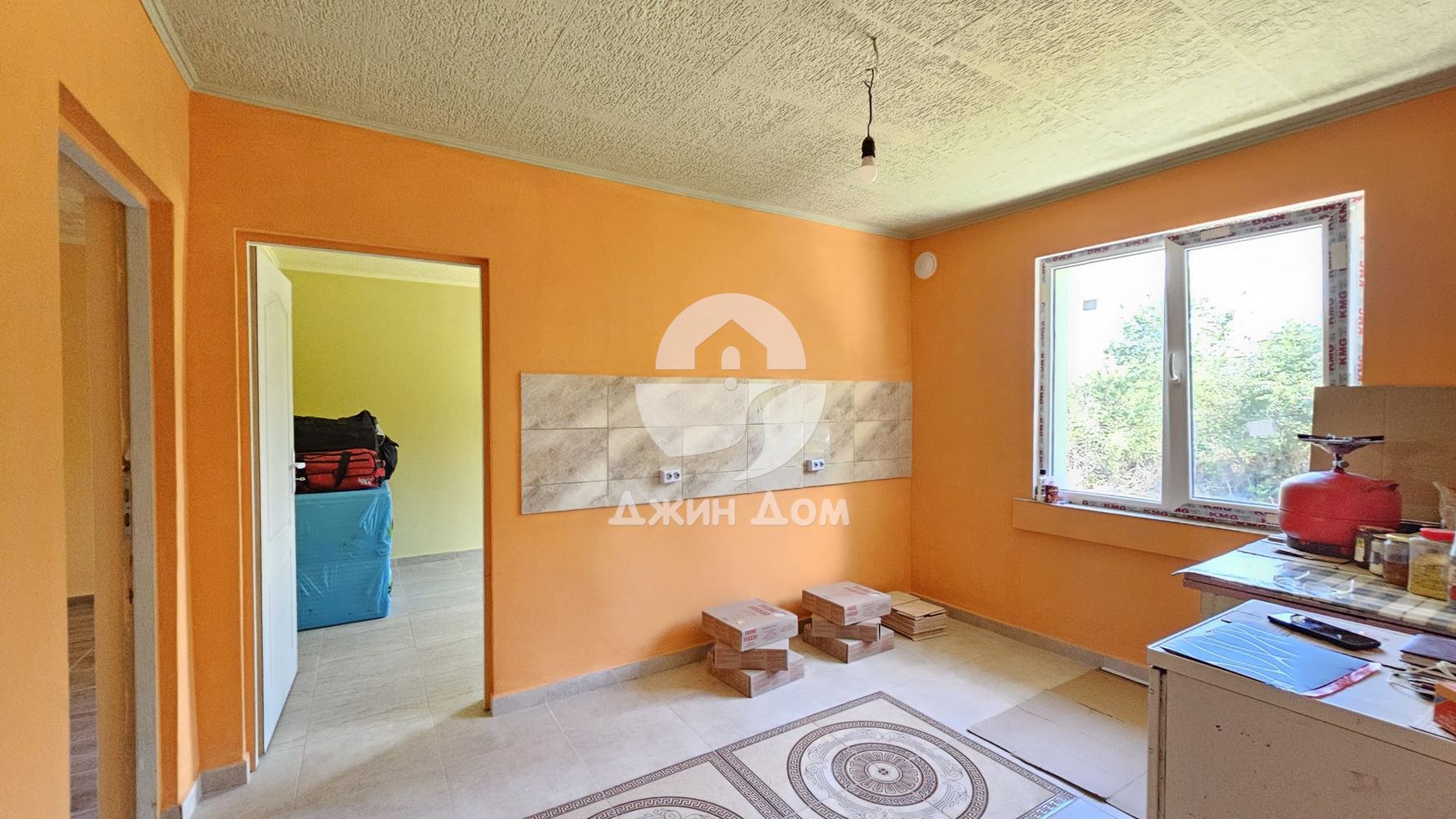 Едноетажна необзаведена къща в с. Дюлево, обл. Бургас - 0