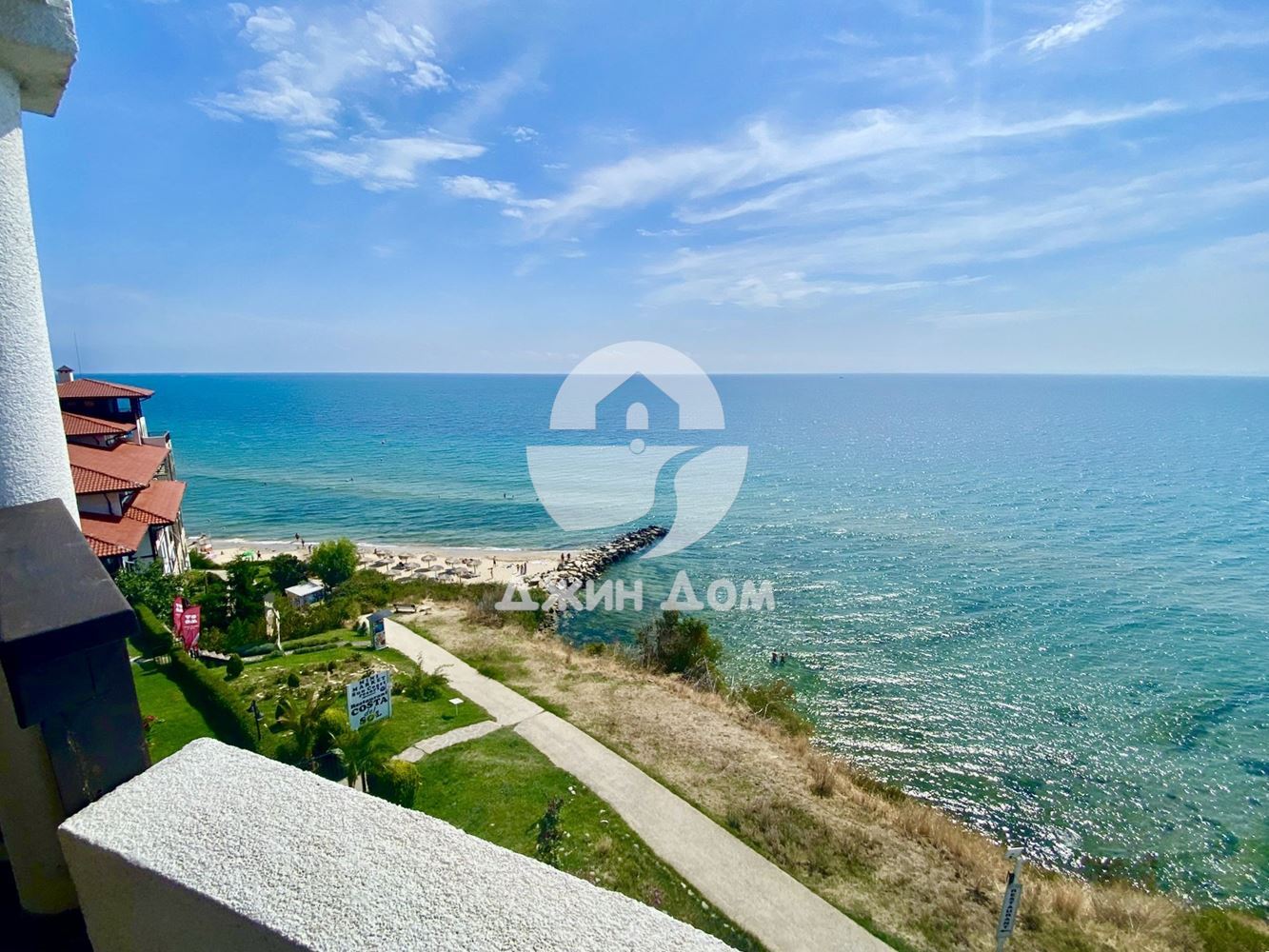 Тристаен апартамент с ПАНОРАМА МОРЕ в Сън Коуст Резорт, гр. Свети Влас - 0