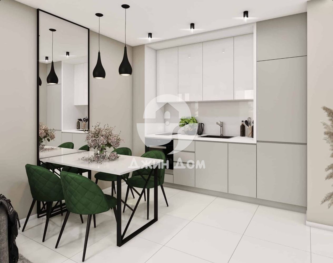 Просторен стилен двустаен апартамент в Емилия Романа-Верде, Сл. бряг - 0