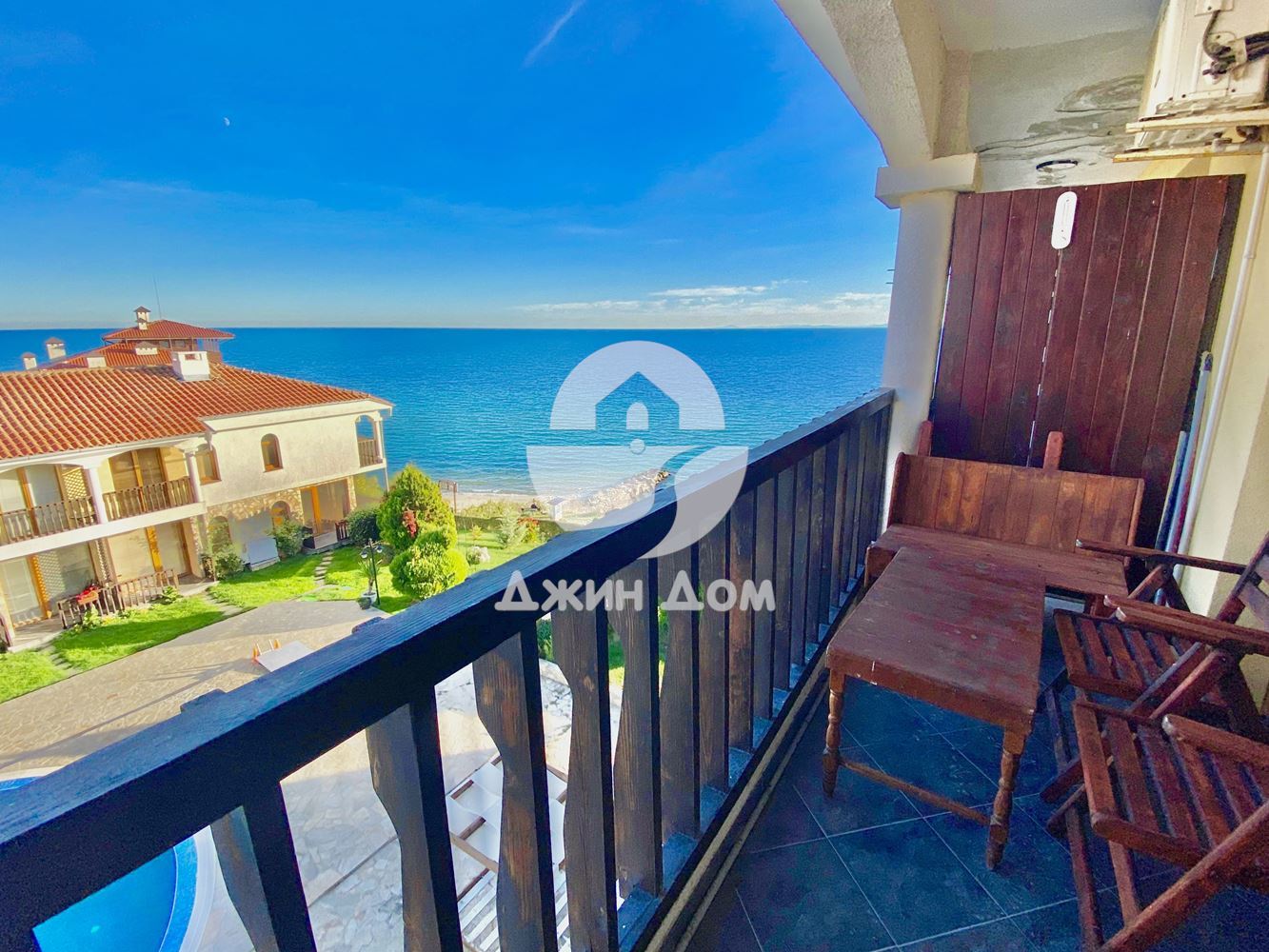 Двустаен апартамент с ПАНОРАМА МОРЕ в Сън Коуст Резорт, гр. Свети Влас - 0