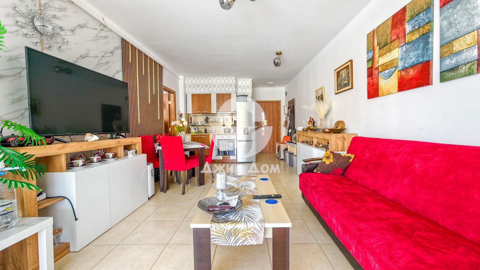 Двустаен апартамент с ГЛЕДКА МОРЕ в к-с „Мидия“, гр. Ахелой - 0