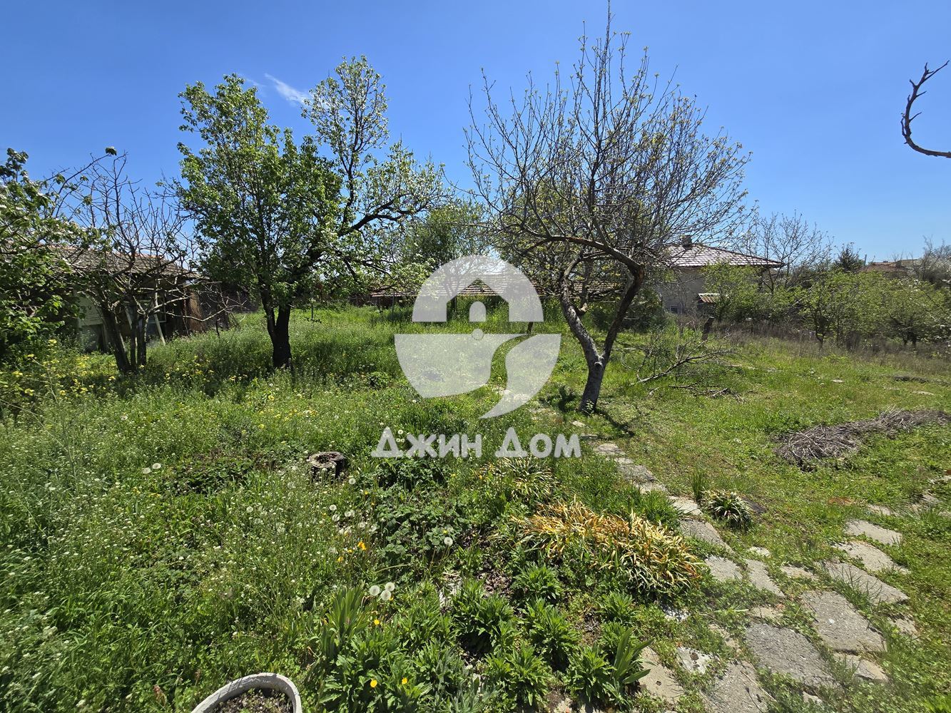 Къща с просторен двор в с. Аспарухово - 0