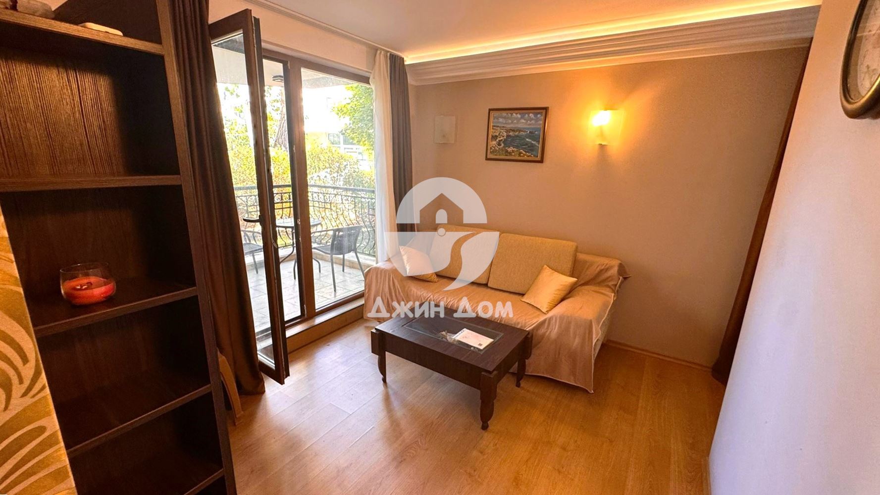 Обзаведен двустаен апартамент в к-с Хармони Палас, к.к. Слънчев бряг - 0