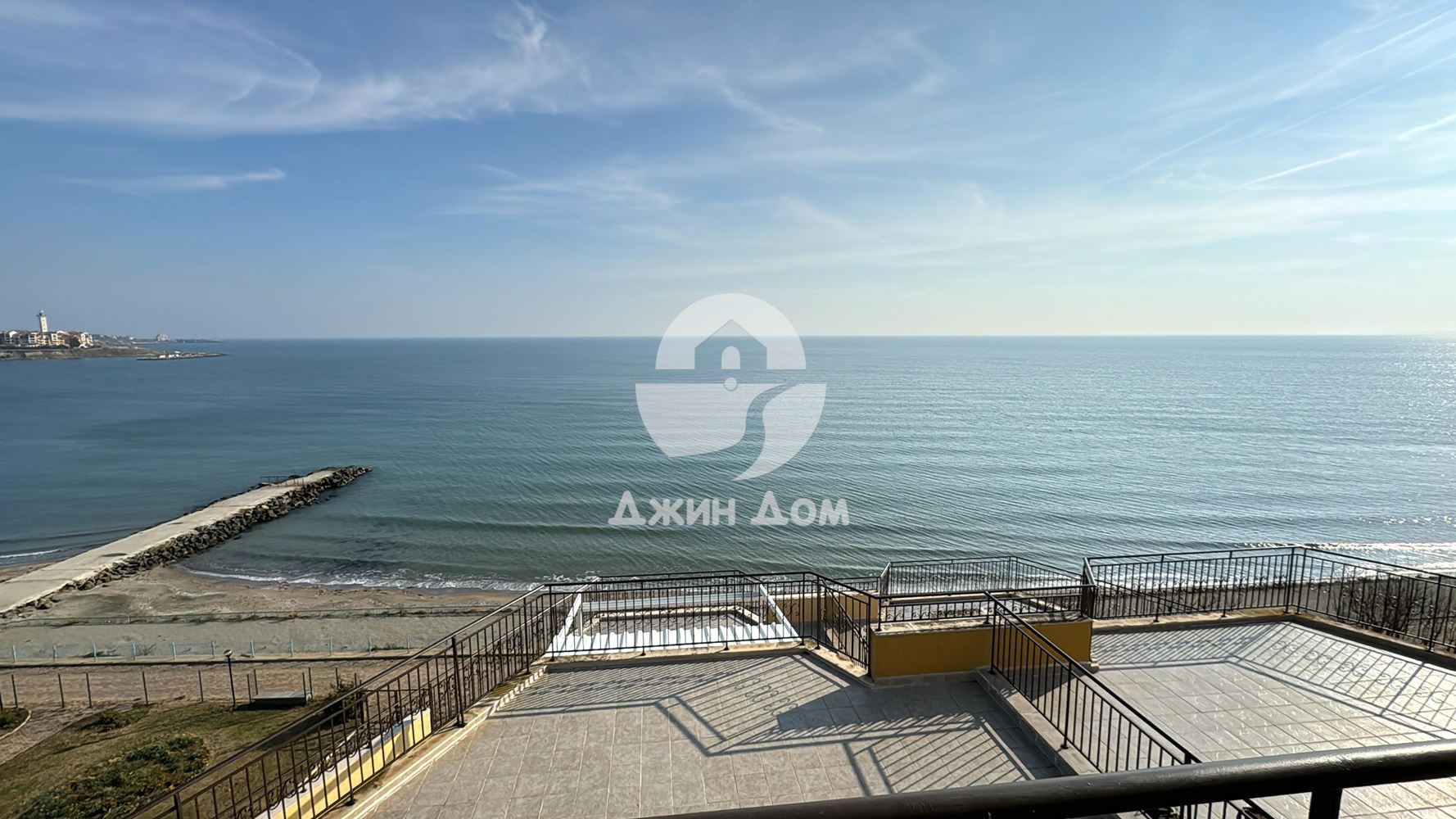 Тристаен апартамент с ПАНОРАМА МОРЕ в к-с Мидия Гранд Резорт, г.Ахелой - 0