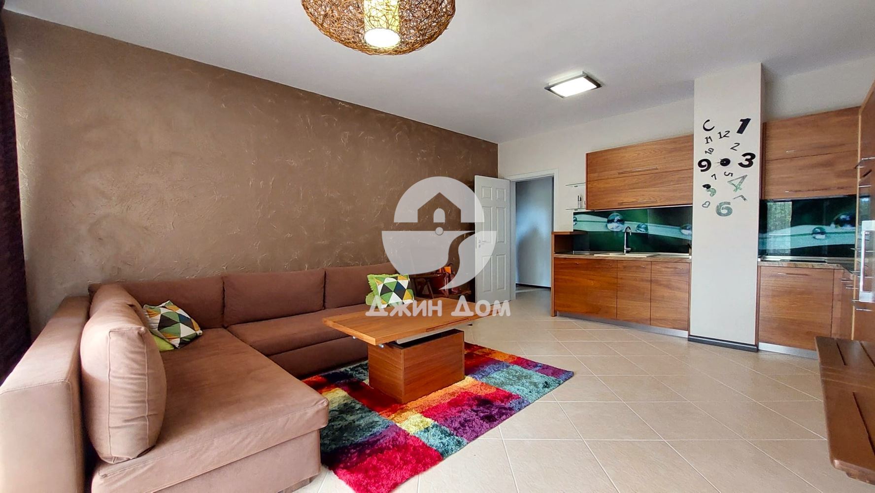 Тристаен апартамент на ПЪРВА ЛИНИЯ МОРЕ в к-с Оазис Резорт, с. Лозенец - 0