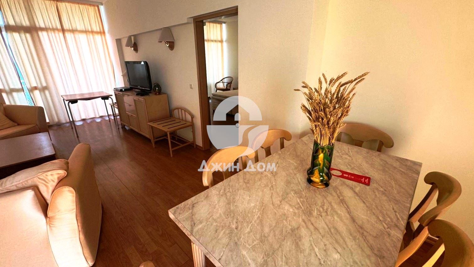 Двустаен апартамент с ГЛЕДКА МОРЕ в к-с „Нирвана“, к.к. Слънчев бряг - 0