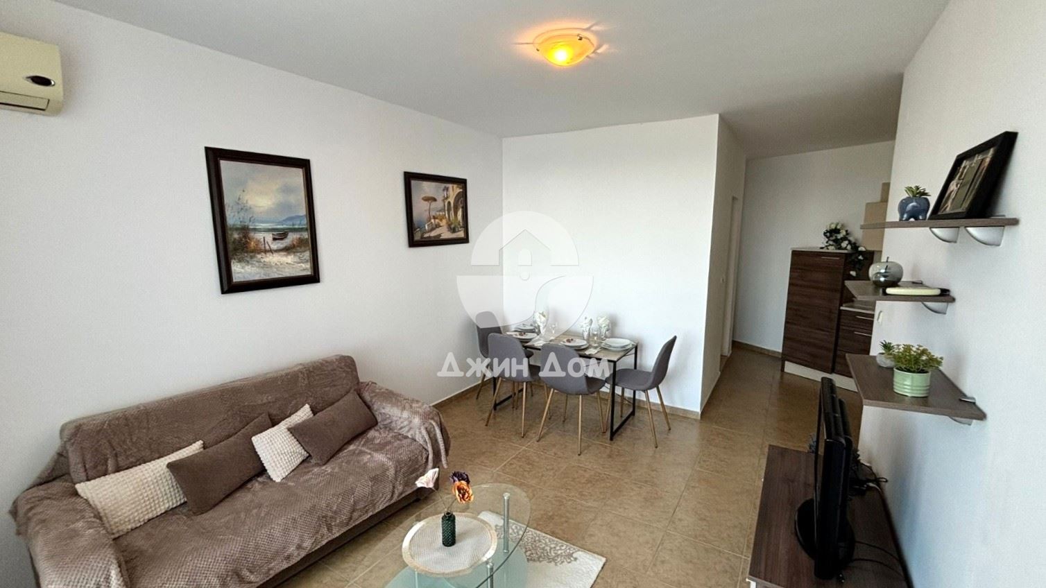 Двустаен апартамент с ГЛЕДКА МОРЕ в к-с „Коста Калма“, гр. Ахелой - 0