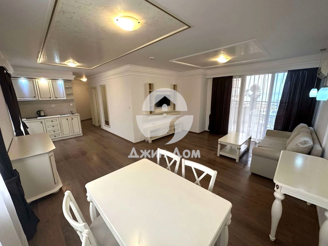 Двустаен апартамент с ПАНОРАМА МОРЕ в к-с Голдън Рейнбоу, Слънчев бряг - 0