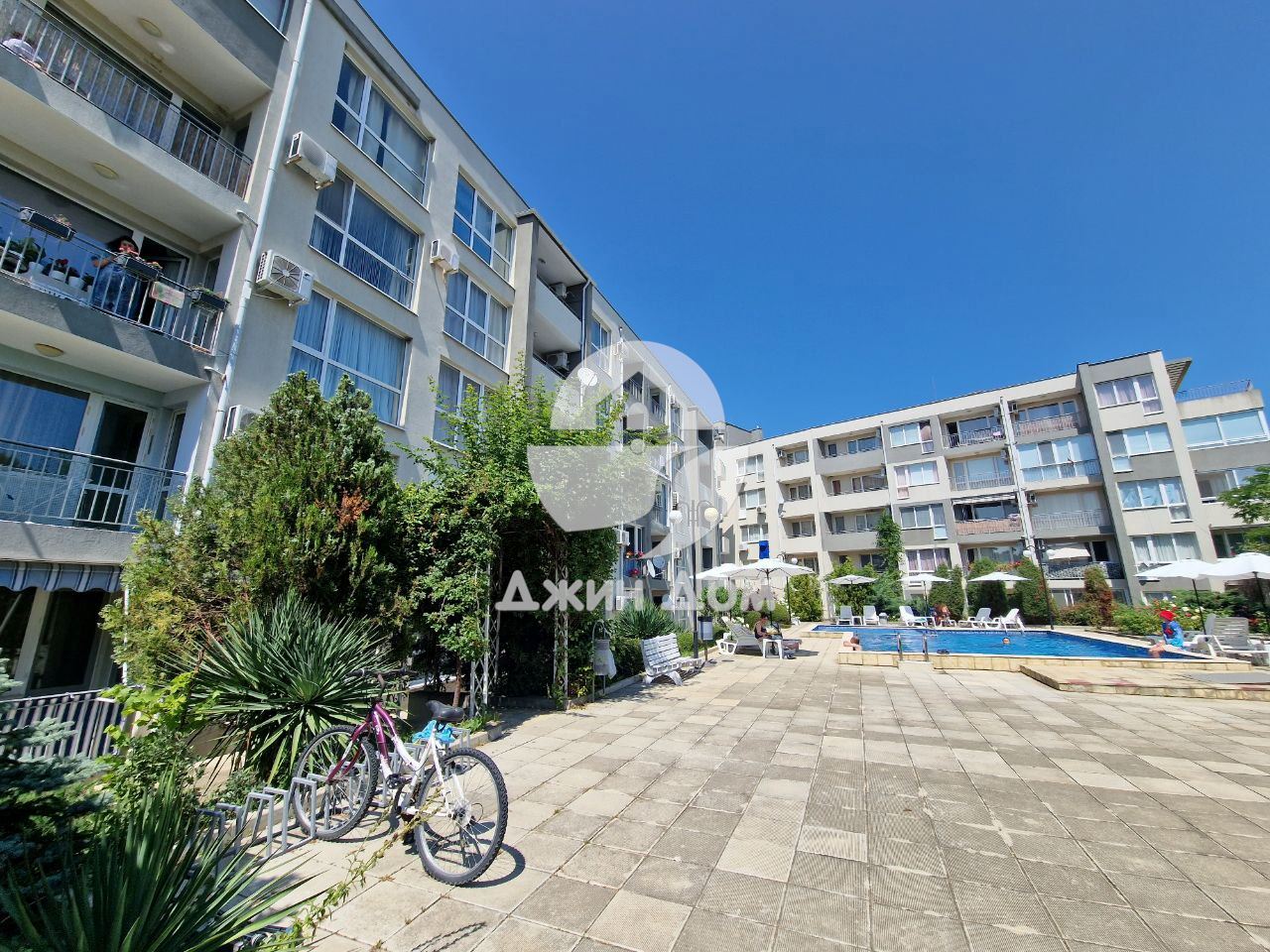 Тристаен апартамент с ПАНОРАМА МОРЕ в к-с „Бътерфлай“, гр. Свети Влас - 0