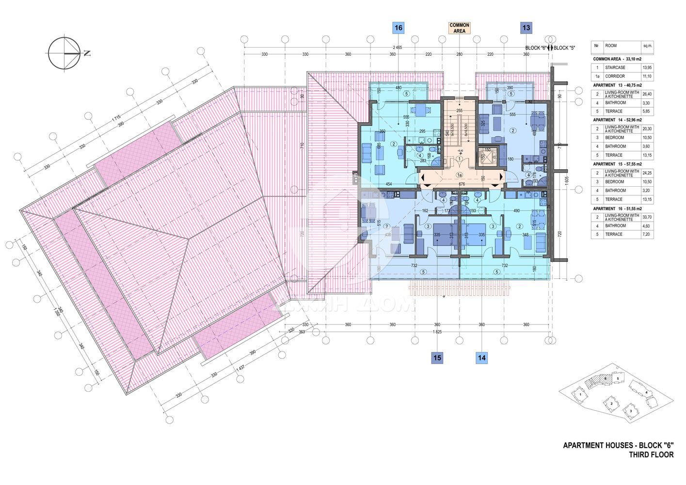 Тристаен апартамент в к-с „Арките“, с. Кошарица - 0