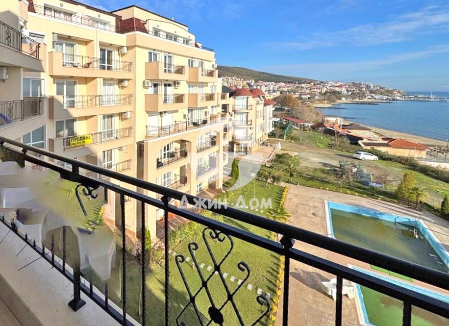 Двустаен апартамент с ПАНОРАМА МОРЕ в к-с Ипанема Бийч, гр. Свети Влас - 0