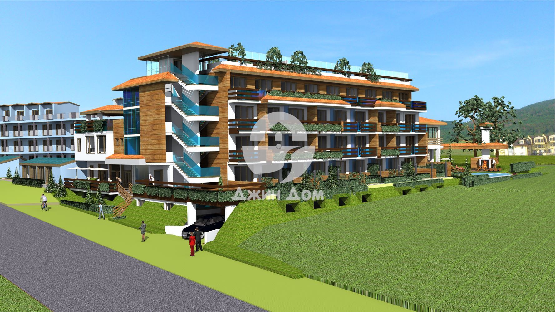 Просторен тристаен апартамент с ФРОНТАЛНА ГЛЕДКА МОРЕ в к-с „Рио 2“, с. Кошарица - 0