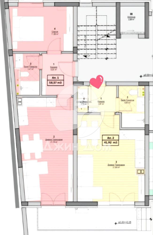 Просторен едностaен апартамент в к-с „Емилия Романа Сити 2“, Сл. бряг - 0