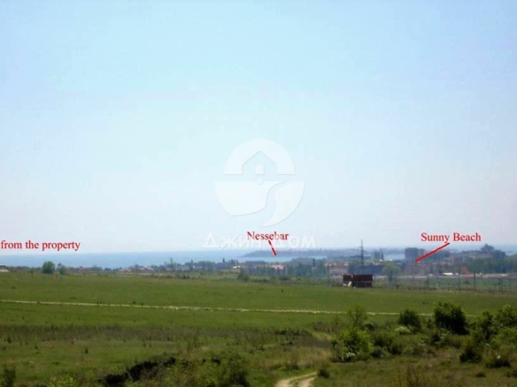 Парцел с гледка към морето и планината, с. Кошарица - 0